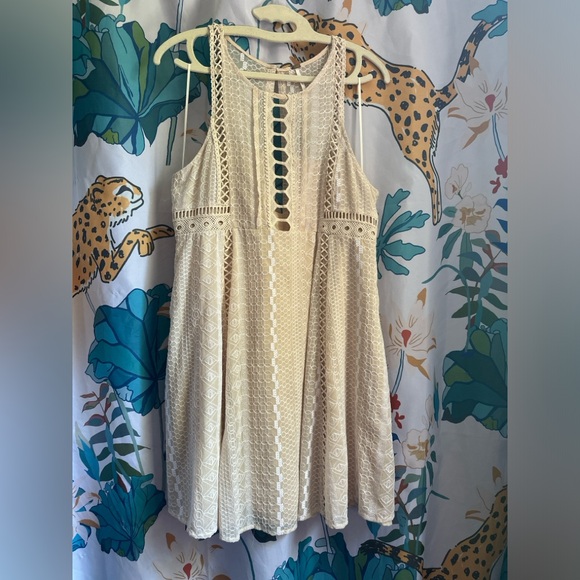 Free People Wherever You Go Dress Sz 10 - Picture 4 of 6